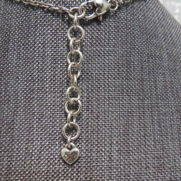 Brighton Deauville Silver and Gold Cross Necklace - Picture 5 of 8